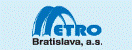Logo Metro Bratislava a.s.